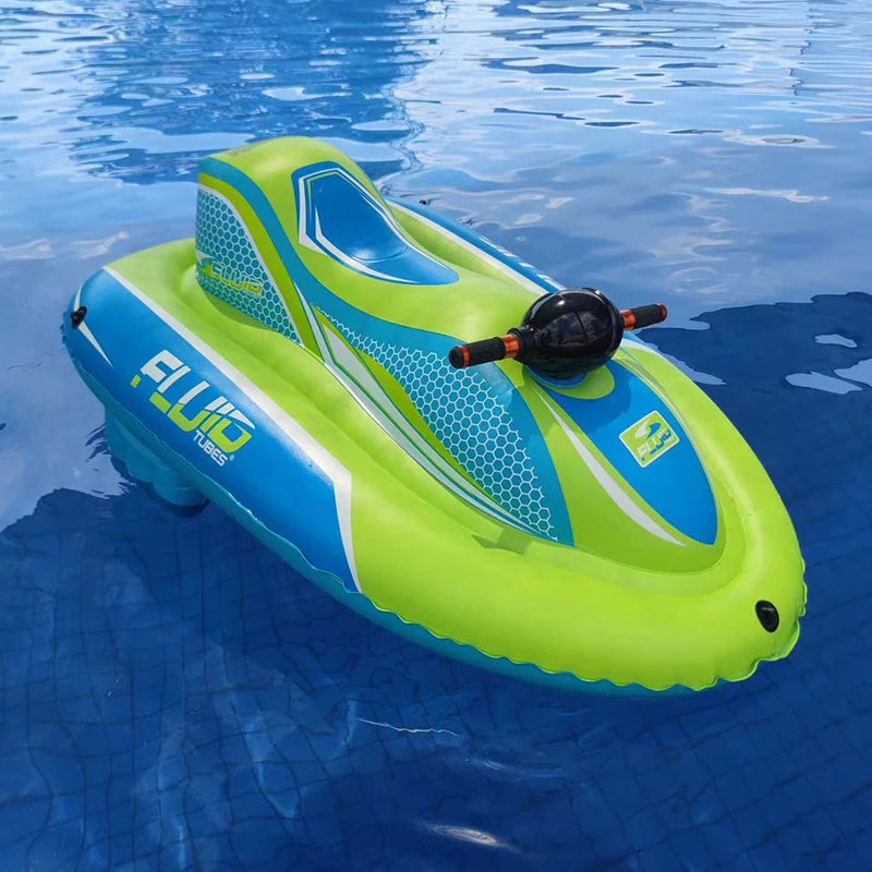 Kids PVC Inflatable Children's Seascooter/Water Scooter Ride-On Boat Toy