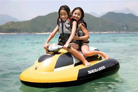 Kids PVC Inflatable Children's Seascooter/Water Scooter Ride-On Boat Toy