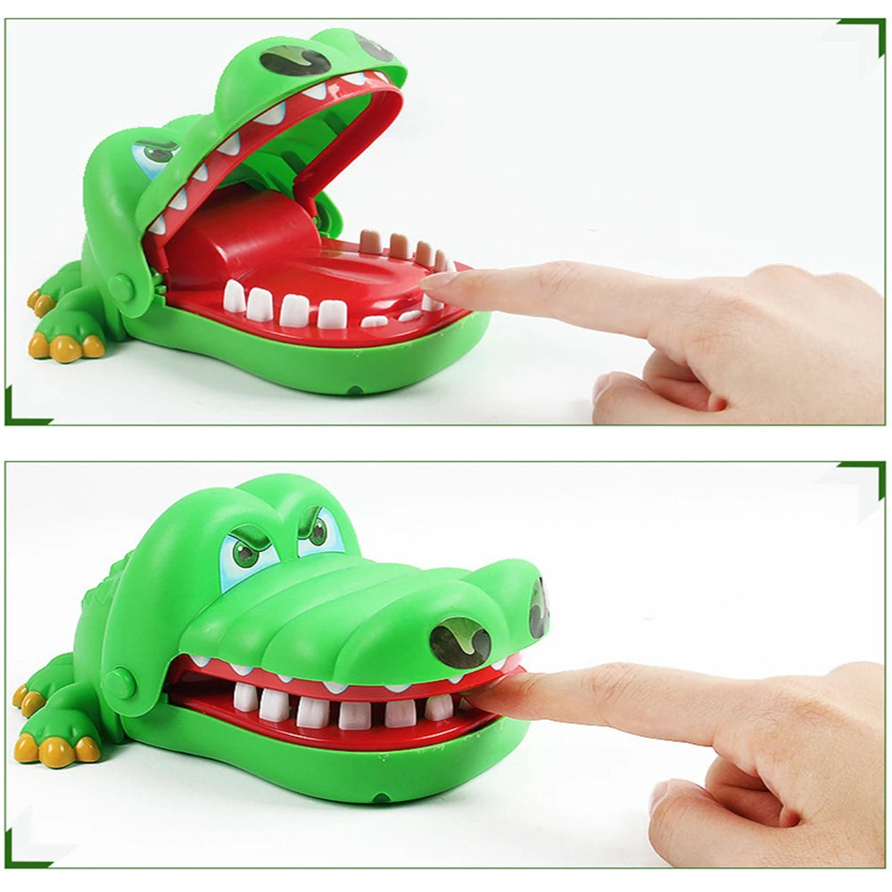 Crocodile Teeth Toys Alligator Biting Finger Dentist Games Jokes Game of Luck Pranks Kids Toys Family Games Funny Holiday Party